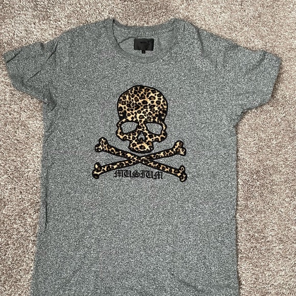 Musium leopard print Skull Tee - Picture 2 of 3